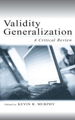 Cover of Validity Generalization