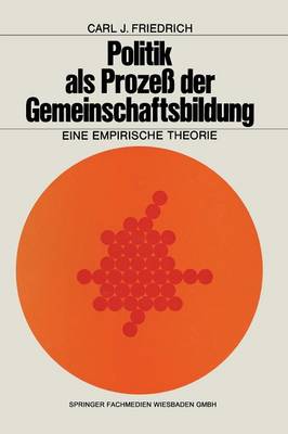 Book cover for Politik als Prozeß der Gemeinschaftsbildung