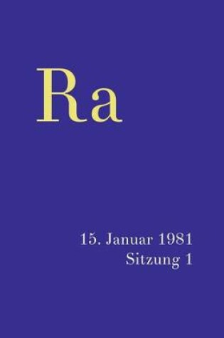 Cover of Ra 15. Januar 1981