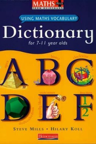 Cover of Maths Plus Using Maths Vocabulary: KS2 Maths Dictionary (6 pack)