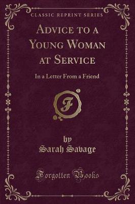 Book cover for Advice to a Young Woman at Service