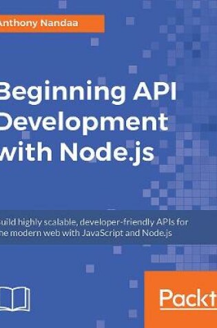 Cover of Beginning API Development with Node.js