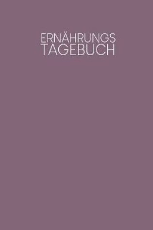 Cover of Ernährungstagebuch