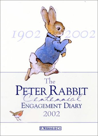 Book cover for Peter Rabbit Centennial Engagement Diary 2002