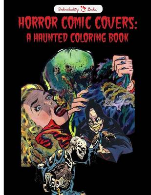 Book cover for Horror Comic Covers