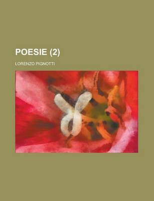 Book cover for Poesie (2)