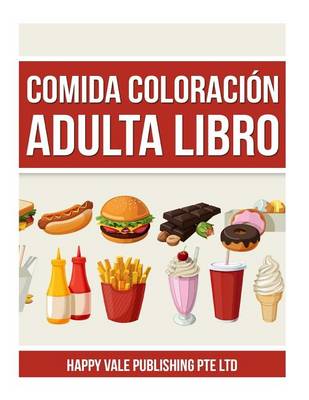 Book cover for Comida Coloraci n Adulta Libro