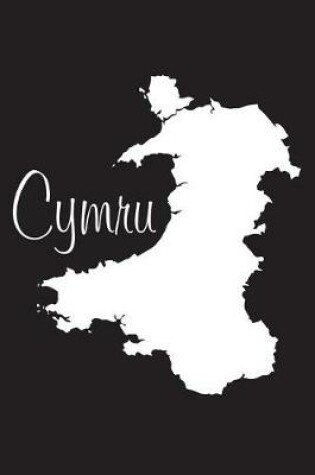 Cover of Cymru - Black 101 - Lined Notebook with Margins - 6X9