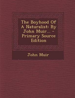 Book cover for The Boyhood of a Naturalist