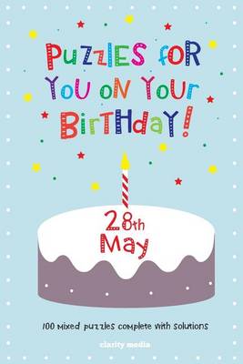 Book cover for Puzzles for you on your Birthday - 28th May