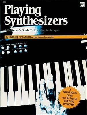 Book cover for Playing Synthesizer