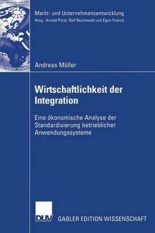 Cover of Wirtschaftlichkeit der Integration