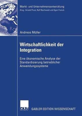 Book cover for Wirtschaftlichkeit der Integration