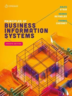 Book cover for Principles of Business Information Systems