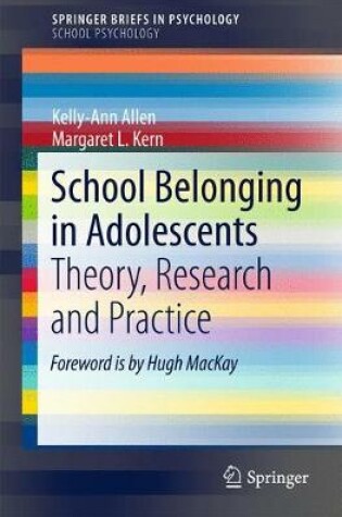 Cover of School Belonging in Adolescents