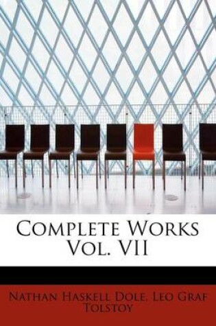 Cover of Complete Works Vol. VII