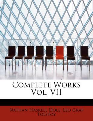 Book cover for Complete Works Vol. VII