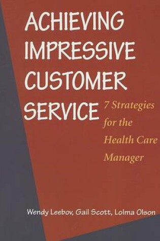 Cover of Achieving Impressive Customer Service