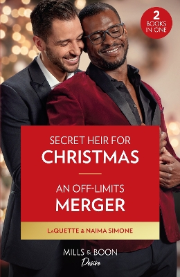 Book cover for Secret Heir For Christmas / An Off-Limits Merger