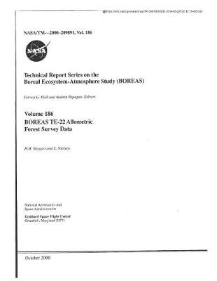 Book cover for Boreas Te-22 Allometric Forest Survey Data