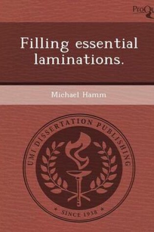 Cover of Filling Essential Laminations