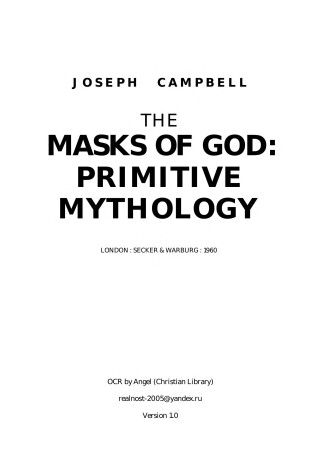 Cover of The Masks of God