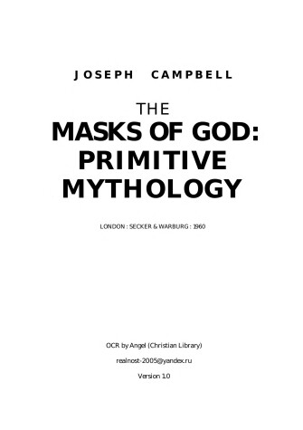 Book cover for The Masks of God