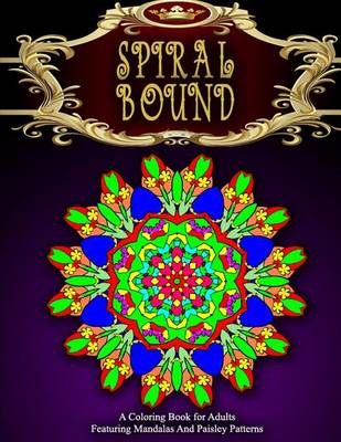 Book cover for SPIRAL BOUND MANDALA COLORING BOOK - Vol.10