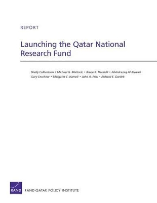 Book cover for Launching the Qatar National Research Fund