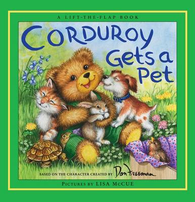 Book cover for Corduroy Gets a Pet