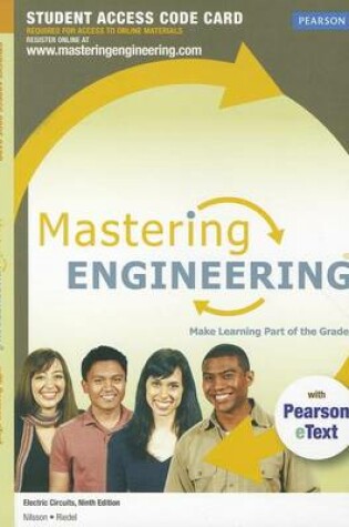 Cover of Mastering Engineering with Pearson eText -- Access Card -- for Electric Circuits