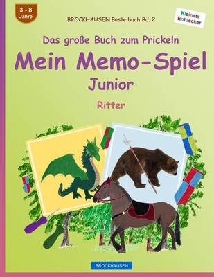 Book cover for BROCKHAUSEN Bastelbuch Bd. 2 - Das große Buch zum Prickeln - Mein Memo-Spiel Junior
