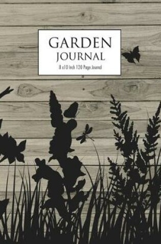 Cover of Garden Journal - WOOD Silhouette