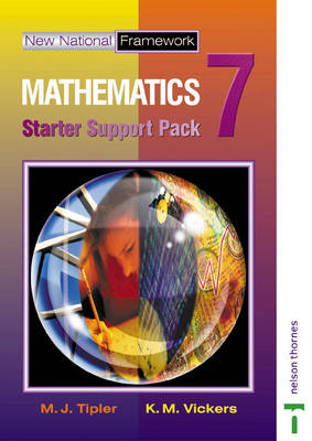 Book cover for New National Framework Mathematics Starter Support Pack 7