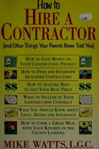 Cover of How to Hire a Contractor