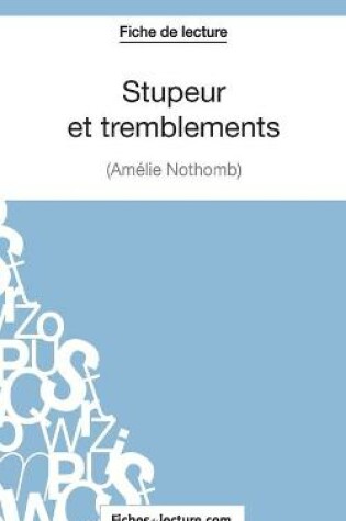 Cover of Stupeur et tremblements d'Amélie Nothomb (Fiche de lecture)