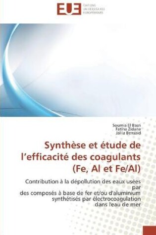 Cover of Synthese et etude de l efficacite des coagulants (fe, al et fe/al)