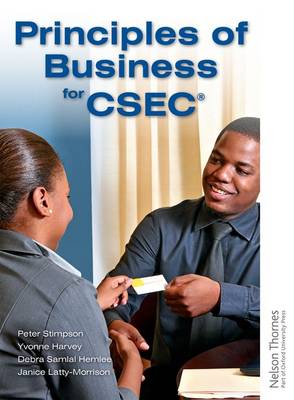 Book cover for Principles of Business for CSEC