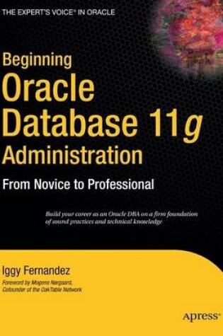 Cover of Beginning Oracle Database 11g  Administration