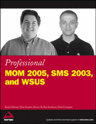 Book cover for Professional MOM 2005, SMS 2003, and WSUS