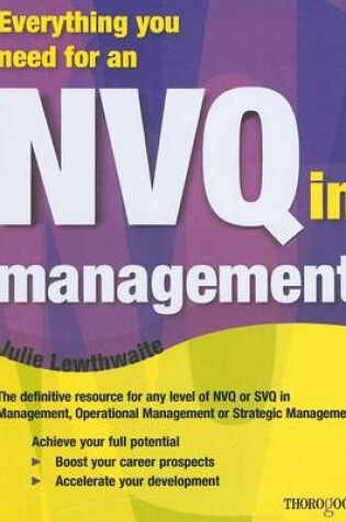 Cover of Everything You Need for an Nvq in Management