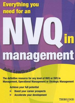 Book cover for Everything You Need for an Nvq in Management