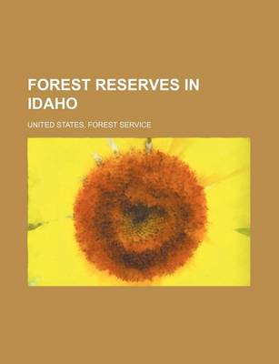 Book cover for Forest Reserves in Idaho