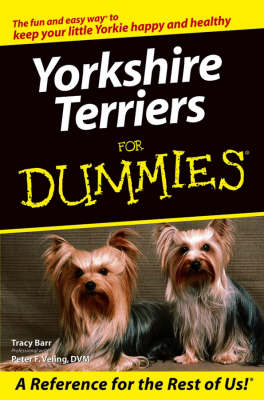 Book cover for Yorkshire Terriers for Dummies