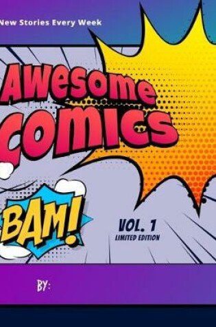 Cover of Blank Comic Books For Boys & Girls