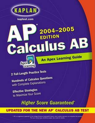 Book cover for AP Calculus AB: 2004-2005 Edition