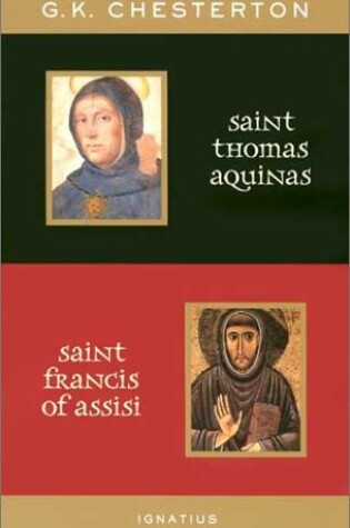 Cover of Saint Thomas Aquinas/ Saint Francis of Assisi
