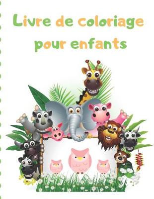 Book cover for Livre de coloriage pour enfants