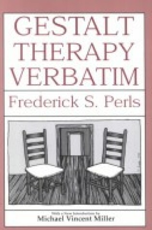 Cover of Gestalt Therapy Verbatim