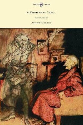 Cover of A Christmas Carol - Illustrated by Arthur Rackham